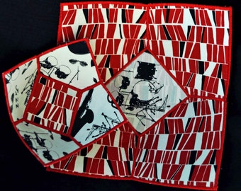 Jazz Drummer Quilted Bowl Set