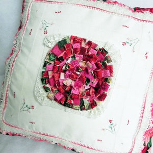 Vintage Linens Pillow