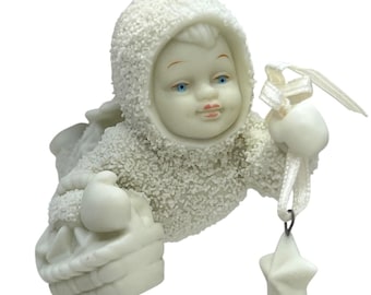 Dept 56 Snowbabies Ornament Bisque porseleinen sterrenmand winterdecor klein