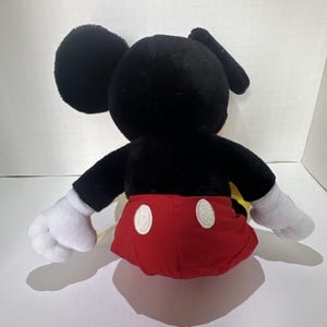 Pluszowa Myszka Miki z lat 70. i 80. XX wieku, Walt Disney World, Disneyland, 10 cali zdjęcie 2