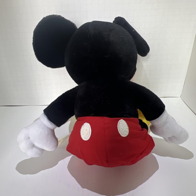 Pluszowa Myszka Miki z lat 70. i 80. XX wieku, Walt Disney World, Disneyland, 10 cali zdjęcie 2