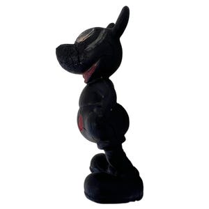 Rare 1930s Seiberling Latex Mickey Mouse Figure Vintage Disneyana Folk Art Decor image 2