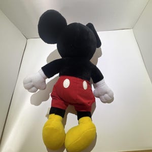 Pluszowa Myszka Miki z lat 70. i 80. XX wieku, Walt Disney World, Disneyland, 10 cali zdjęcie 8