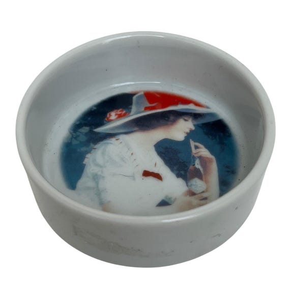 Vintage 1990 Coca-Cola Porcelain Trinket Box (Base Only)