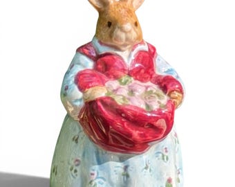 Otagiri Bunny Pepper Shaker Ceramic Vintage Multicolor 4" Good