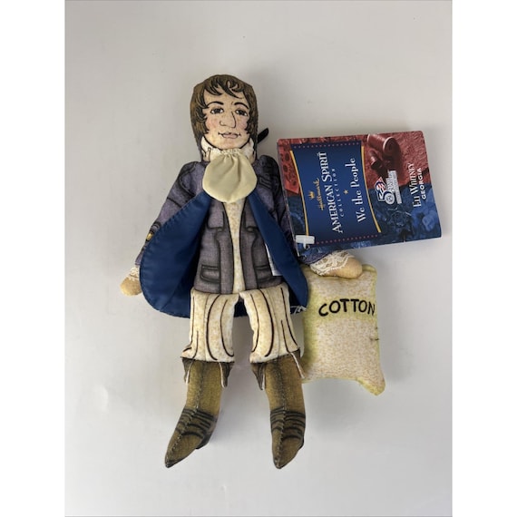 Eli Whitney Hallmark American Spirit Collection We the People 2000 Doll NWT