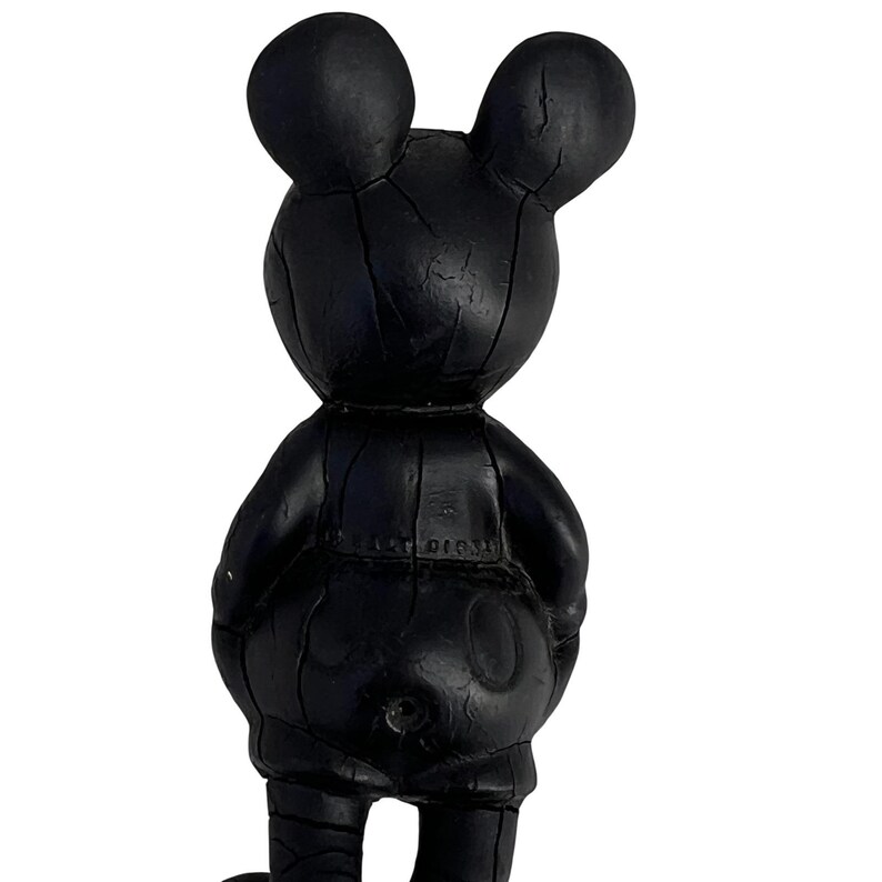 Rare 1930s Seiberling Latex Mickey Mouse Figure Vintage Disneyana Folk Art Decor image 6