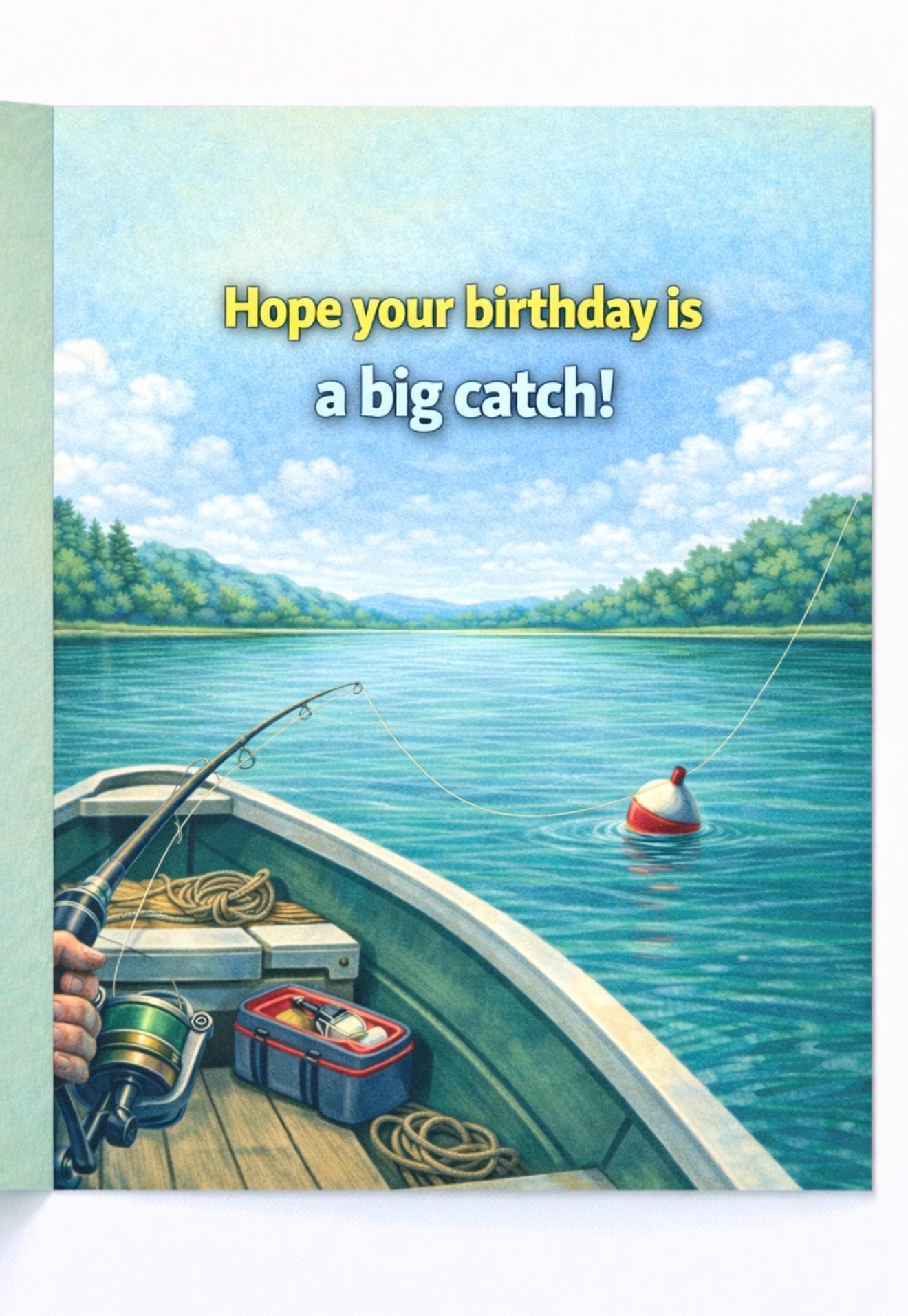 Funny Fishing Birthday Card – Printable 5x7 – Instant Download ...