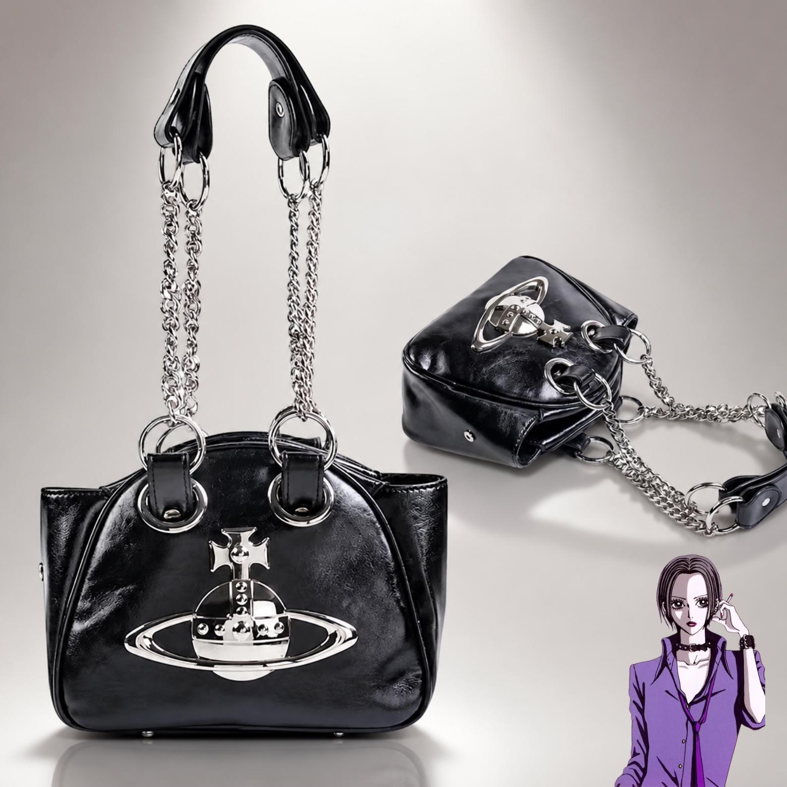 Anime Nane Minimalist Handbag Bag, Manga Black Stones Band Shoulder Bag ...