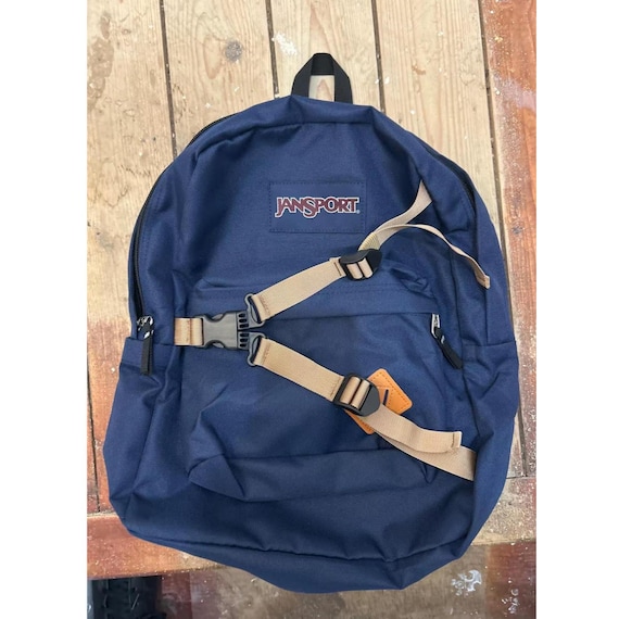 blue and orange jansport backpack Right Pack a dedicated laptop sleeve helps keep your electronics safe JanSport Big Student Backpack -