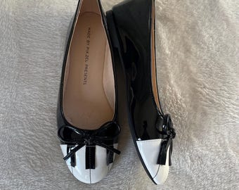 Piano Flats | Handmade Design | Mary Jane Flats | Whimsical Twee | Music Note Shoes | Whimsical Goth | Piano Shoes