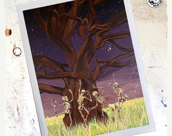Giclee Fine Art Print of ‘Skeleton tree’