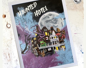 Giclee Fine Art Print of ‘Haunted Hotel’