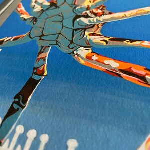 Giclee Fine Art Print of 'Attack Of The Colossal Killer Crabs' image 5