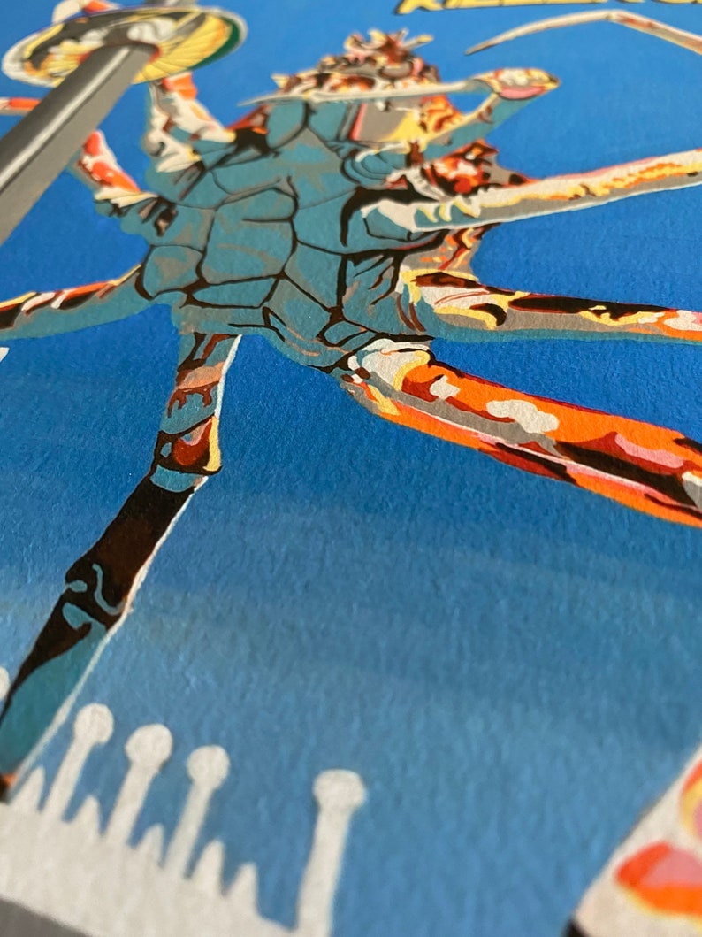 Giclee Fine Art Print of 'Attack Of The Colossal Killer Crabs' image 5
