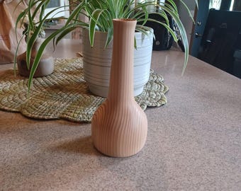 Wood Turned Vase Pine.
