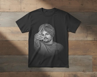 Sidhu Moosewala uniseks T-shirt