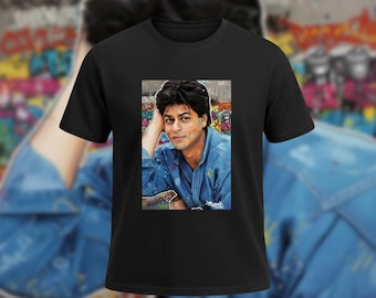 Shah Rukh Khan 'King SRK' grafische uniseks T-shirt