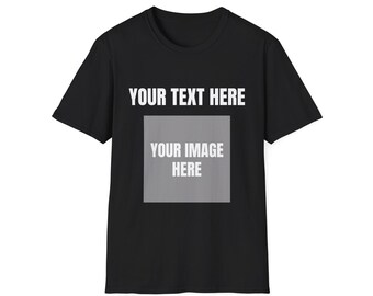 Aanpasbaar T-shirt - Afbeelding en tekst personalisatie
