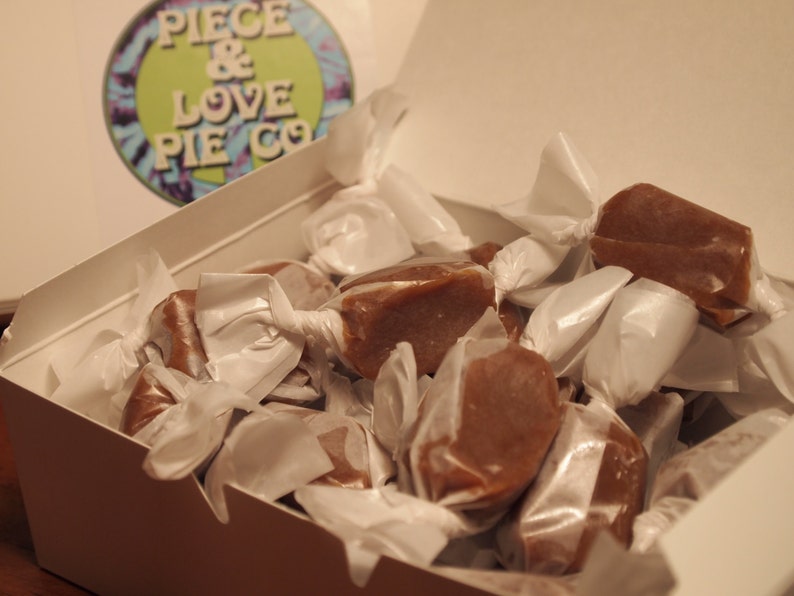 Handmade Fleur de Sel salted caramels image 3