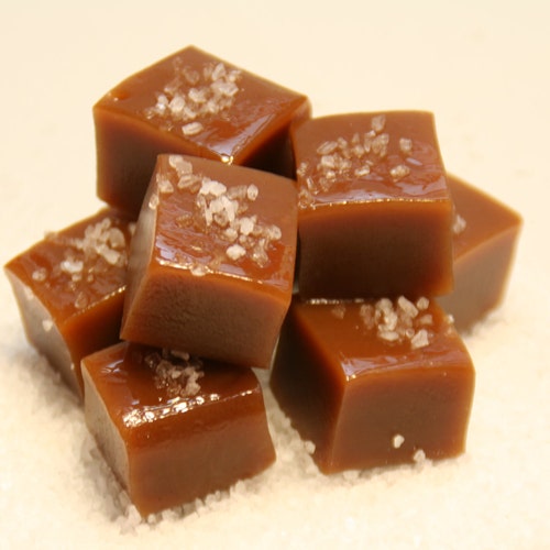 Handmade Fleur De Sel Salted Caramels Etsy
