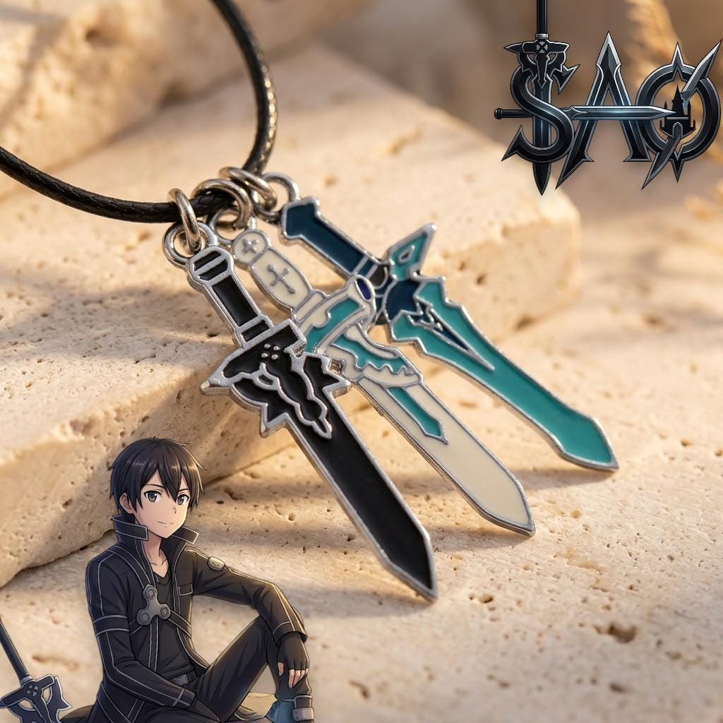 Sword Art Online Necklace - Etsy
