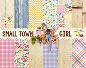 Small Town Girl Paper Set