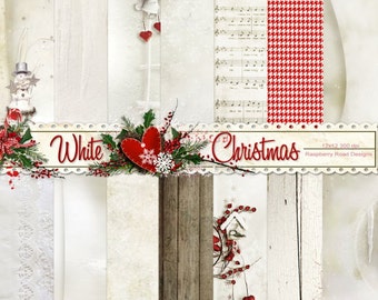 White Christmas Papers