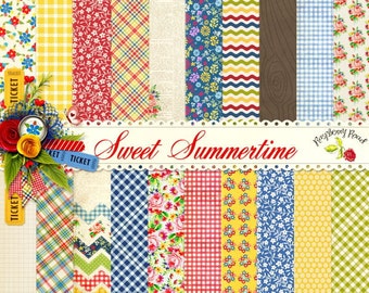 Sweet Summertime Paper Set