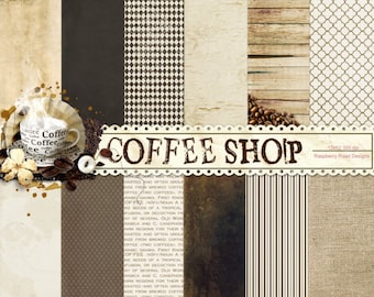 Coffee Shop Paper Set