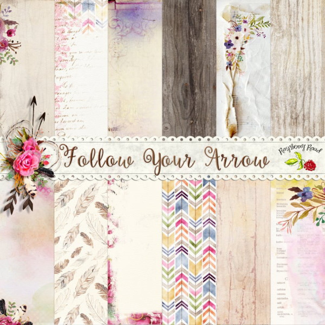 Follow Your Arrow Paper Set - Etsy