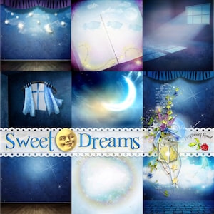 Sweet Dreams Scene Paper Set