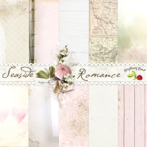 Seaside Romance Paper Set