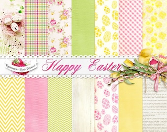 Happy Easter Paper Set