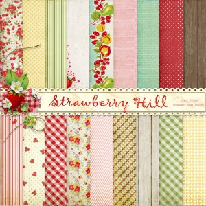 Strawberry Hill Paper Set