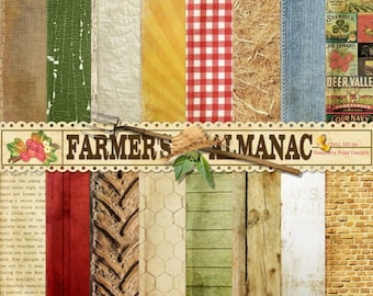 Farmers Almanac Paper Set