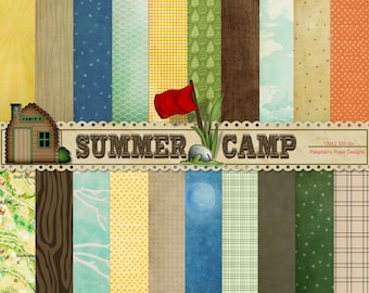 Summer Camp Paper Set