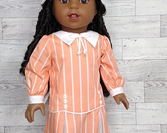 Puppenkleid, 20er Jahre Stil, historische Mode, 45 cm große Puppen, Puppenkleidung