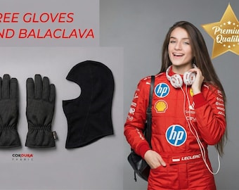 大人用と子供用の新しいF1レーシングスーツ2026 + 無料のグローブとバラクラバ付き。カスタマイズも可能です。