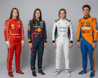 大人用と子供用の新しいF1 2026レーシングスーツ – パーソナライズされたフォーミュラレーシングスーツ + 無料のグローブとバラクラバ
