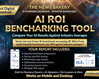 AI ROI Benchmarking Tool — Compare Your Results Against INDUSTRY Averages, Performance Analysis