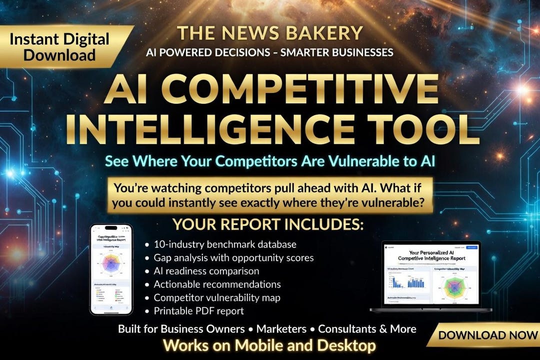AI Competitive INTELLIGENCE Tool — Find Where Your Competitors Are ...