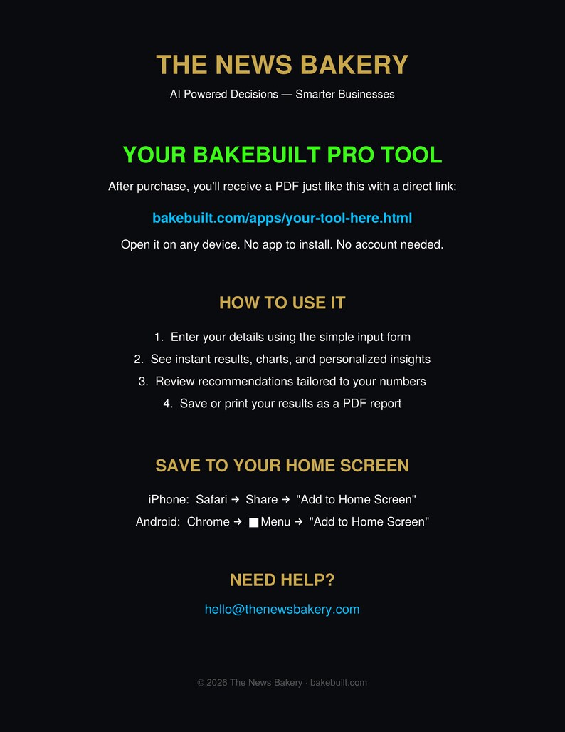 AI WRITING Tool Matcher for Small Business Owners — Stop Staring at a Blank Page — Web App (Digital Download) image 14