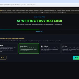 AI WRITING Tool Matcher for Small Business Owners — Stop Staring at a Blank Page — Web App (Digital Download) image 9