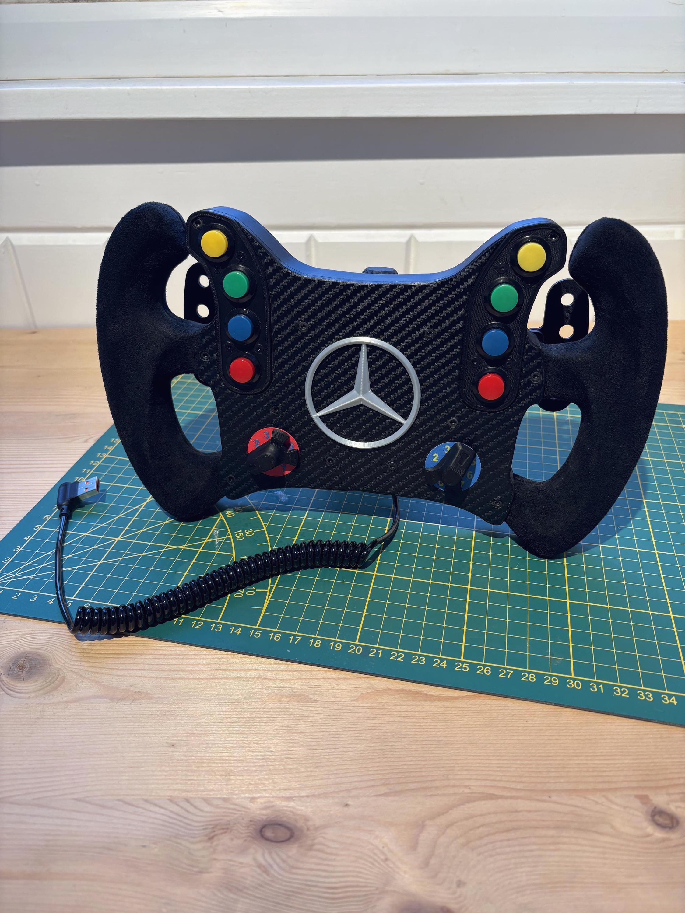 Volant Sim Racing personnalisé style GT3/GT4