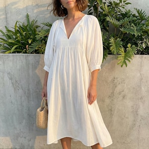 chinese dress ladies Cheesecloth Maxi Dress in Black
