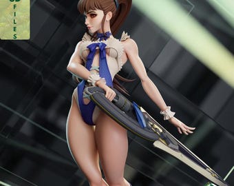 Eve Stellar Blade STL Statue | Mature Anime Figure | 3D Print Model File