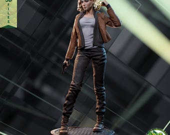 Grace Ashcroft STL | Resident Evil Figure 3D STL  | Digital Download