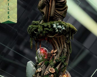 Yoda Statue collector STL | 1/6 Scale | Unsupported & Pre-Separated Statue | Digital Download
