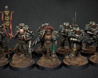 3D Printed Heresy Regiment Marines mk2